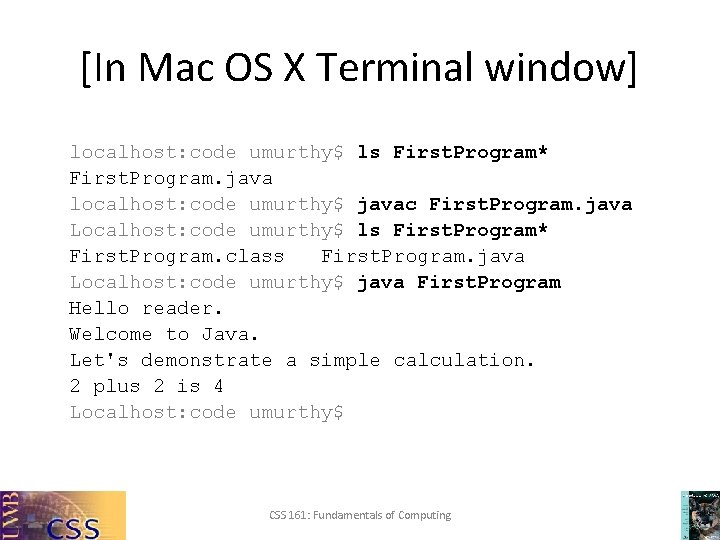 java reader for mac